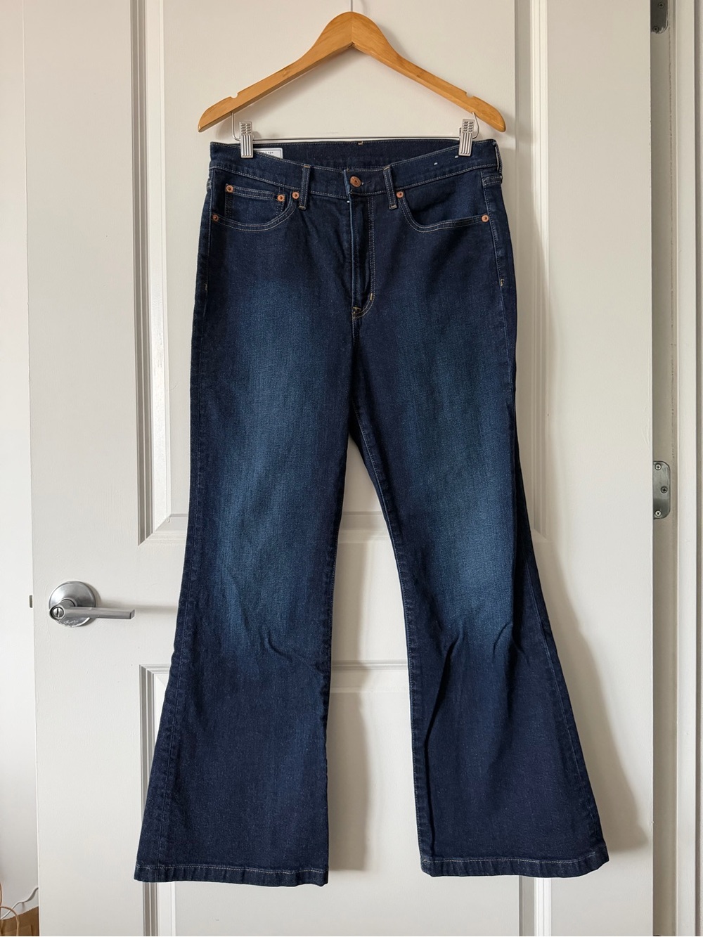GAP Women’s Dark Blue Flare Jeans